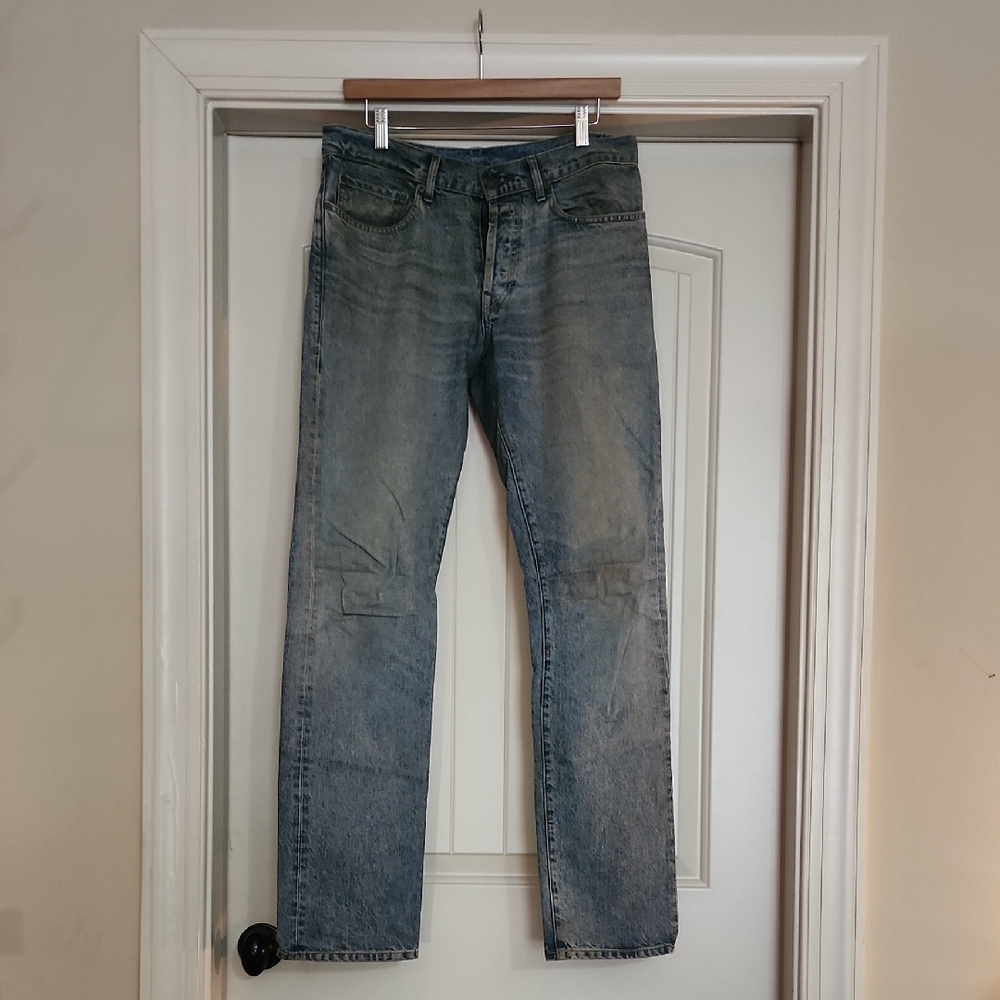 Men's Imogene + Willie Barton Slim Denim Blue Jeans